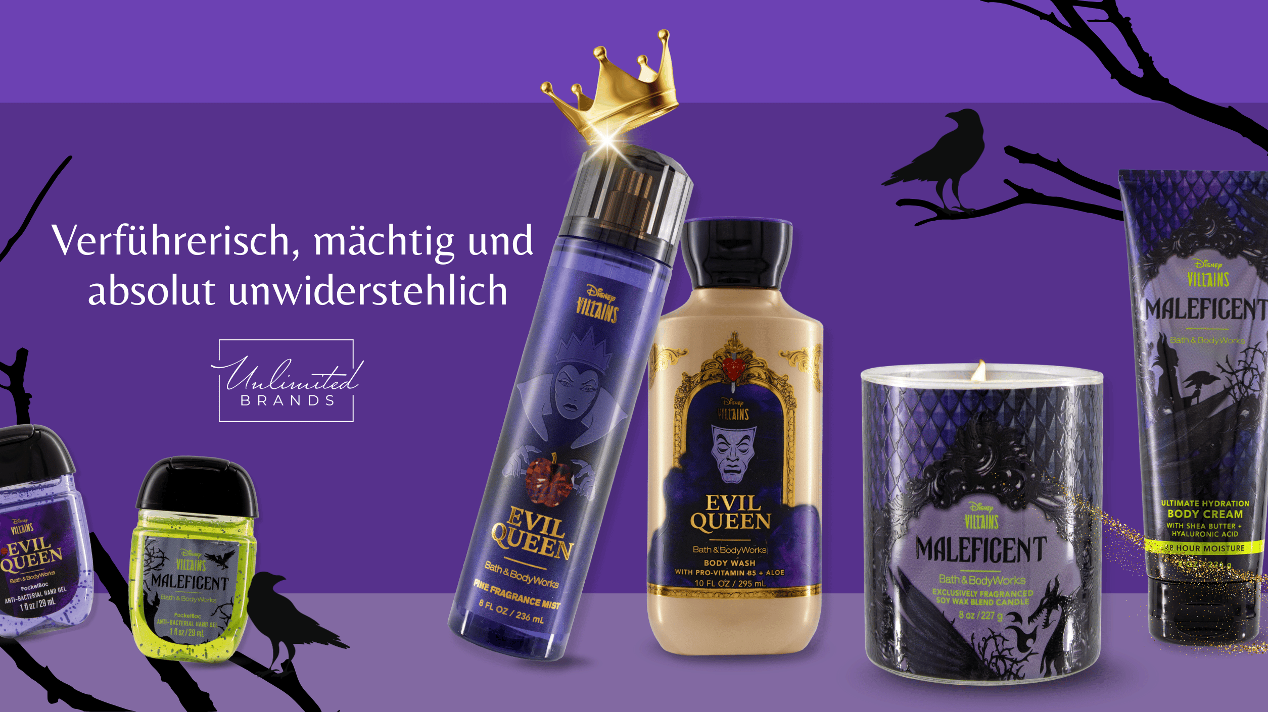 ✨ Bath & Body Works Villains Kollektion 🖤 👑