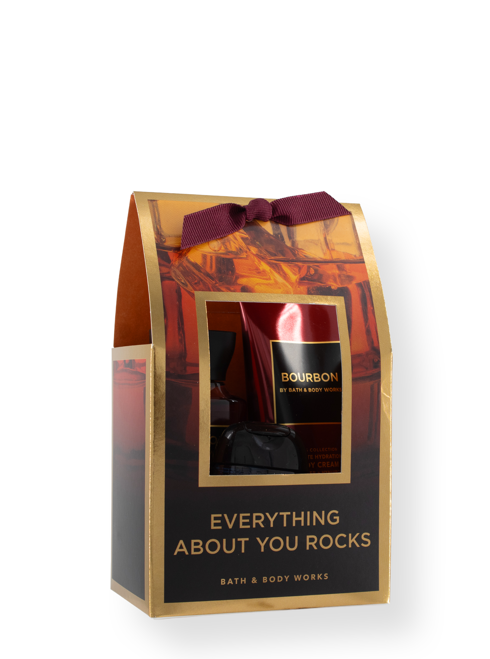 Geschenkset - Everything About You Rocks Bourbon/Ocean For Men 104Ml/70G
