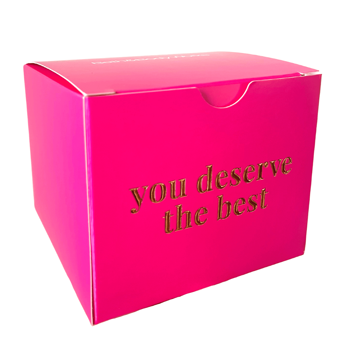 Geschenkverpackung - Geschenkbox & Geschenkband You Deserve The Best Zubehör