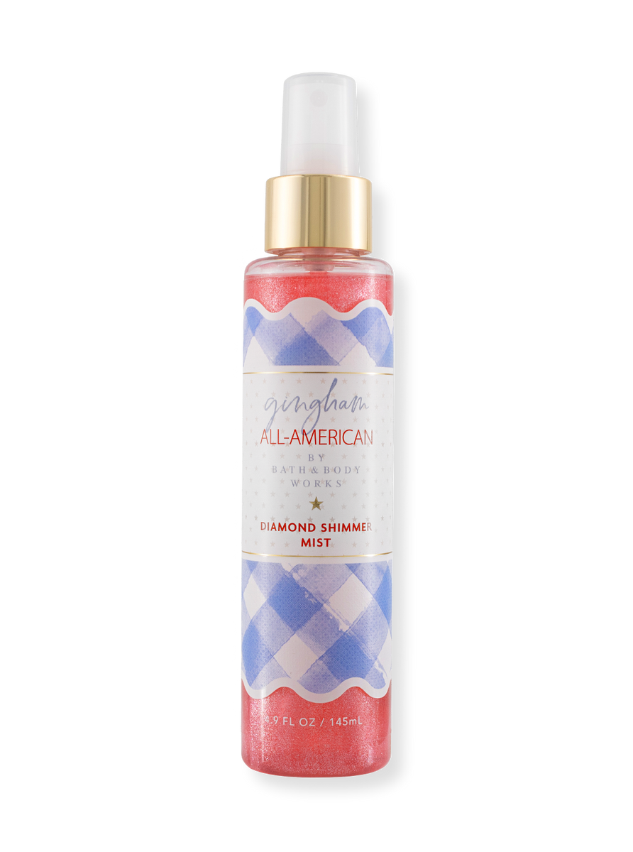 Bath Body Works Body Spray Gingham All-American Diamond