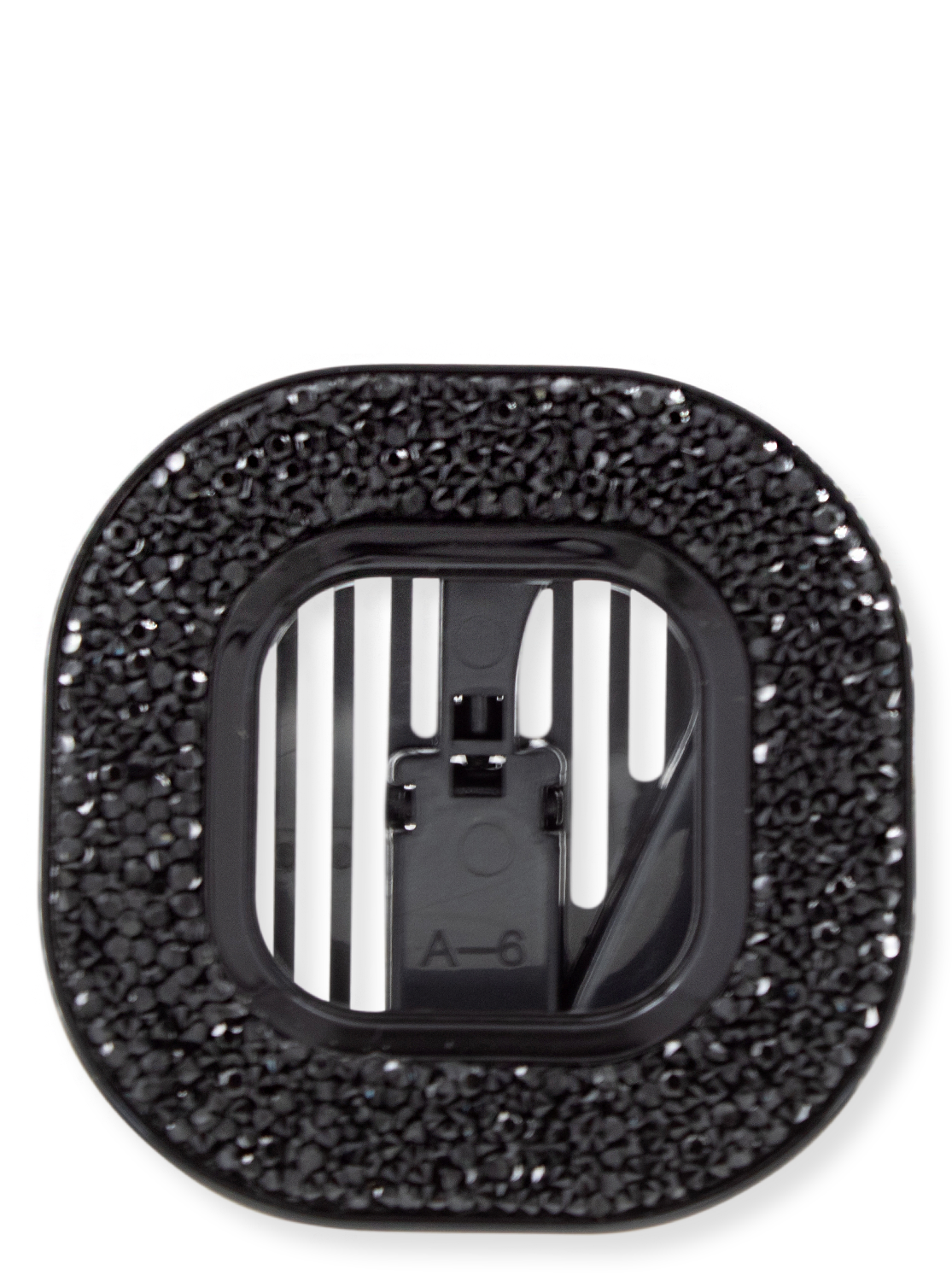 Lüftungsstecker & Visier-Clip - Black Glitter Lufterfrischer-Clip