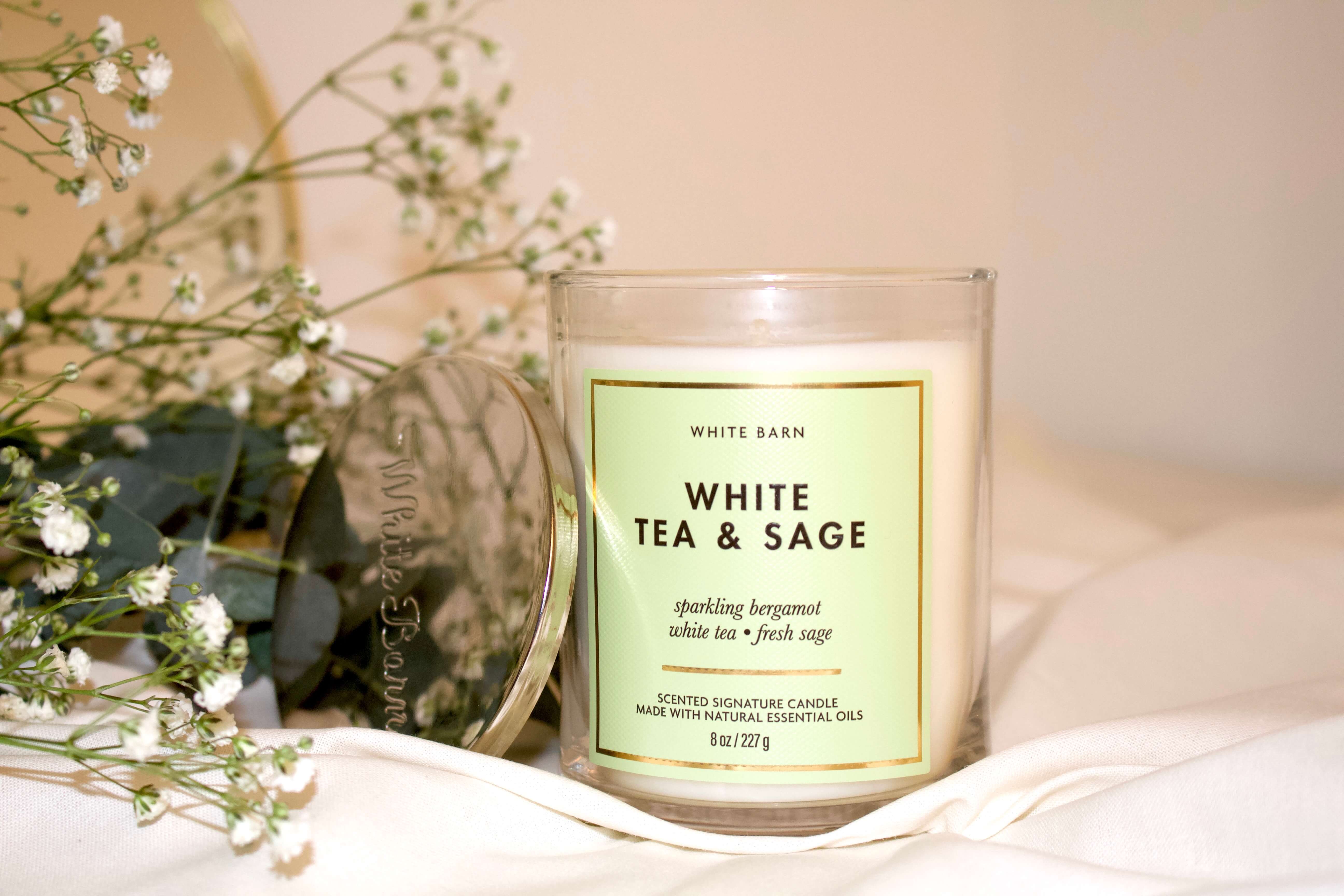 1-Docht Kerze - White Tea & Sage 227G