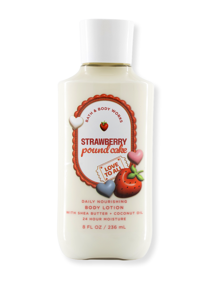 Bath Body Works Body Lotion Strawberry Pound Cake 236ml