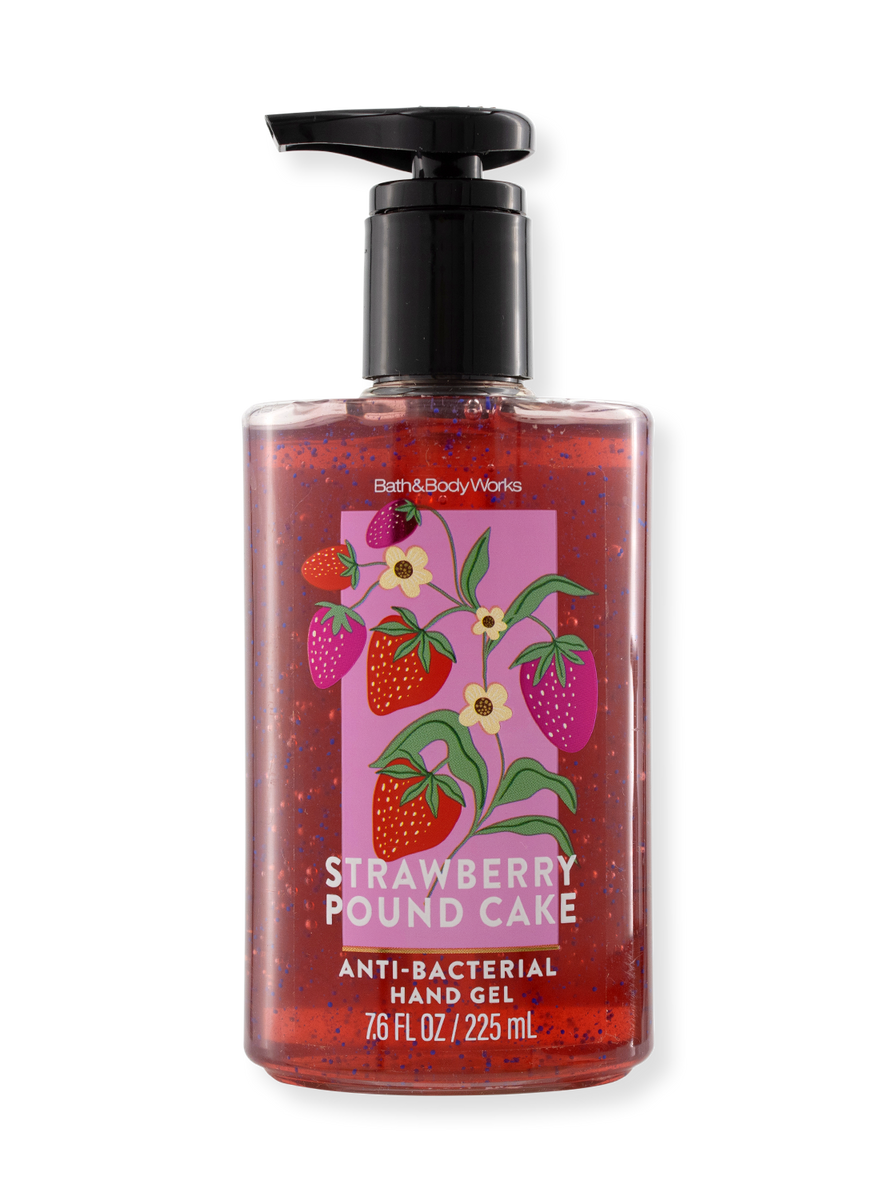 Hand disinfection gel dispenser - Strawberry Pound Cake - 225ml