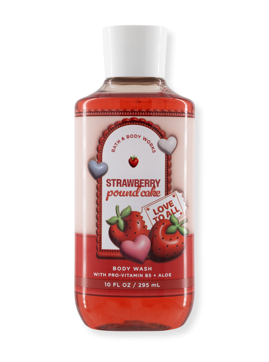 Bath & Body Works - Shower gel/Body Wash - Strawberry Pound Cake - 295ml