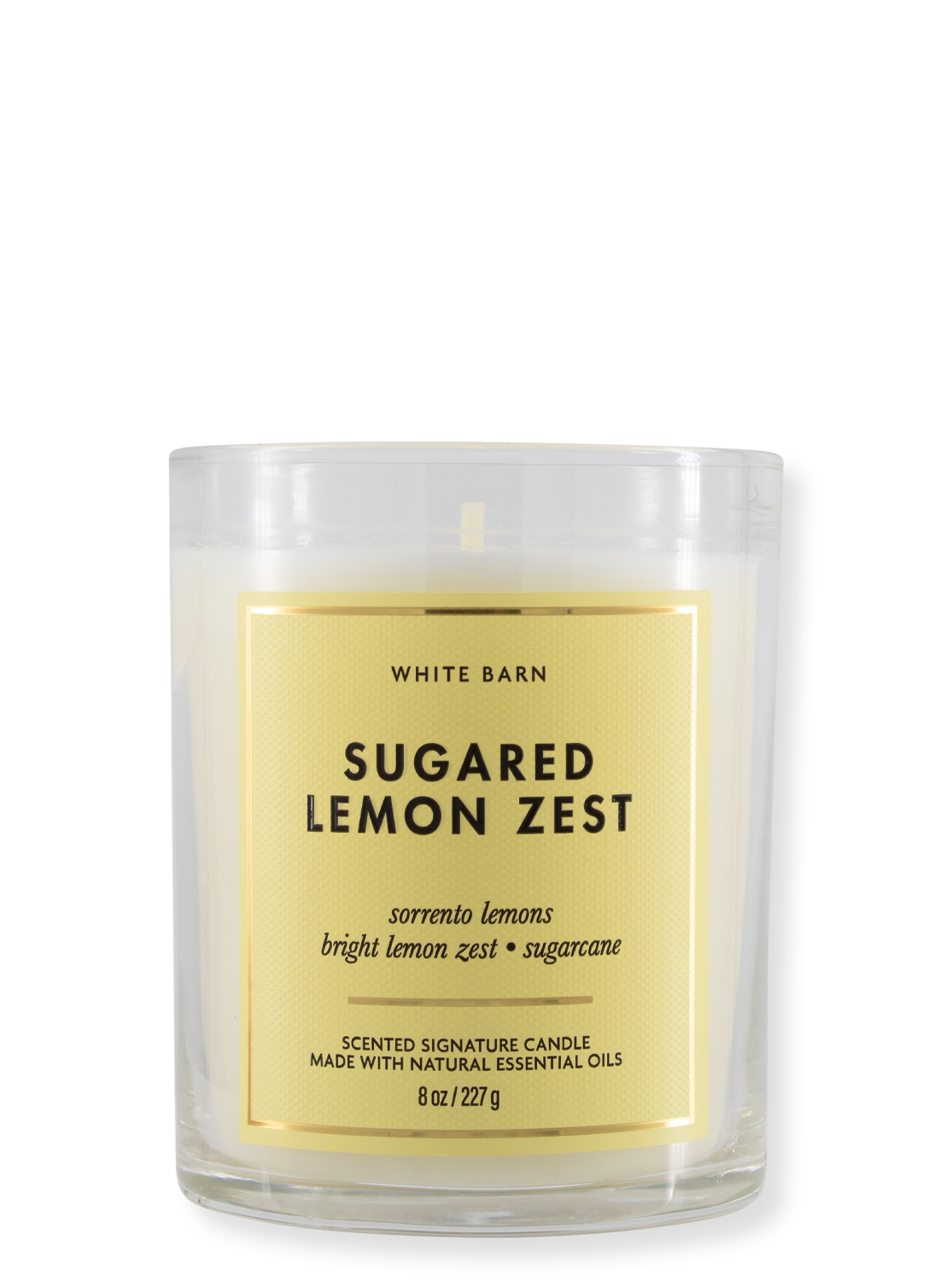 1-Docht Kerze - Sugared Lemon Zest 227G