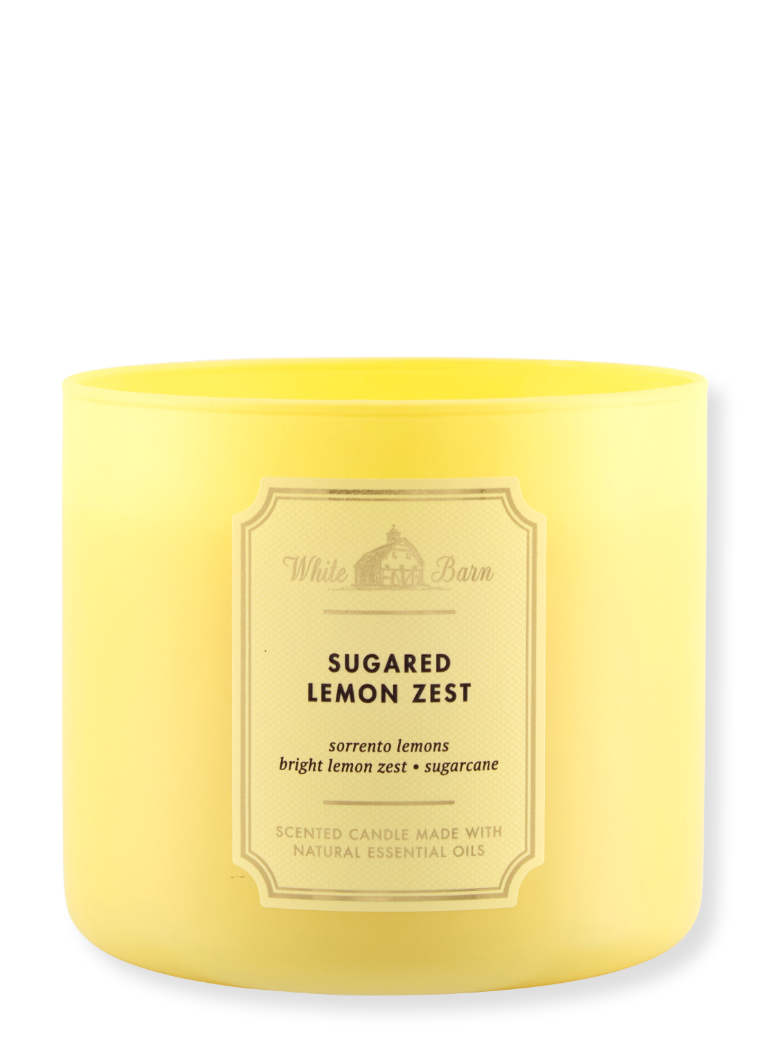 3-Docht Kerze - Sugared Lemon Zest 411G