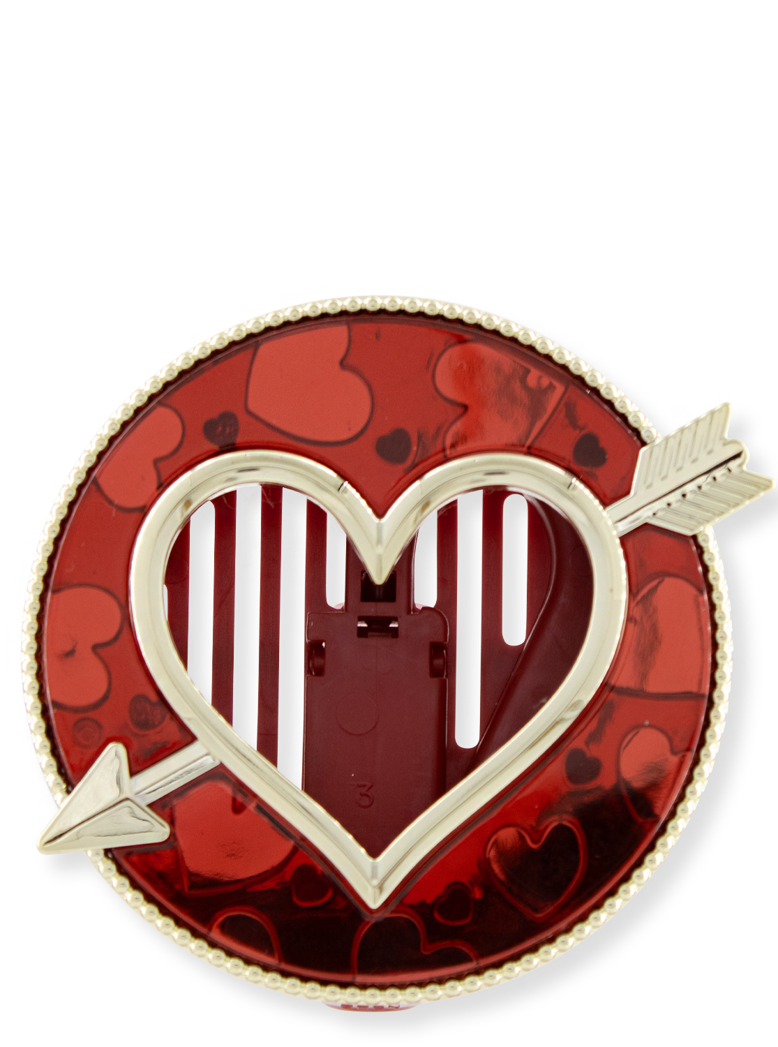 Lüftungsstecker & Visier-Clip - Valentine Heart