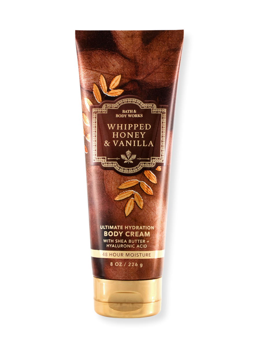 Bath & Body Works - Body Cream - Whipped Honey & Vanilla - 226g