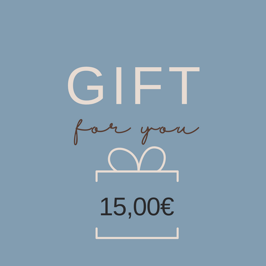 Digitaler Geschenkgutschein 15€ - (per E-Mail)