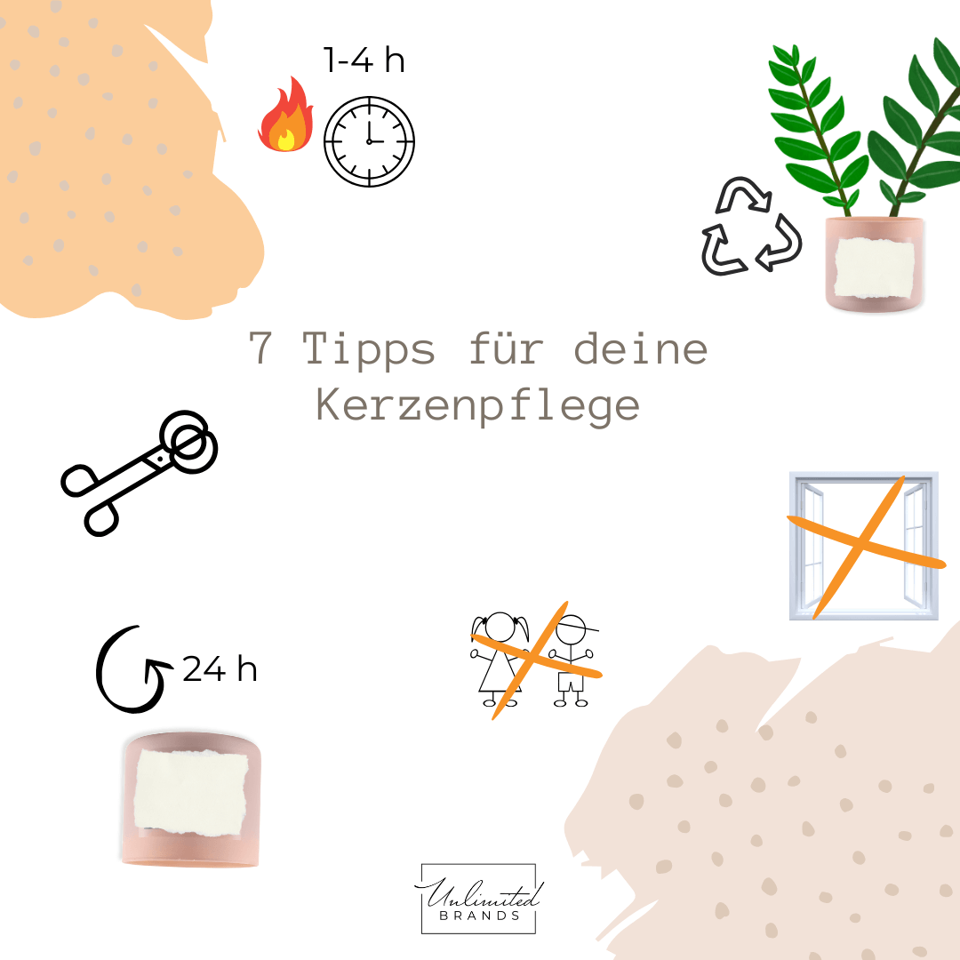 7 Tipps für deine Kerzenpflege