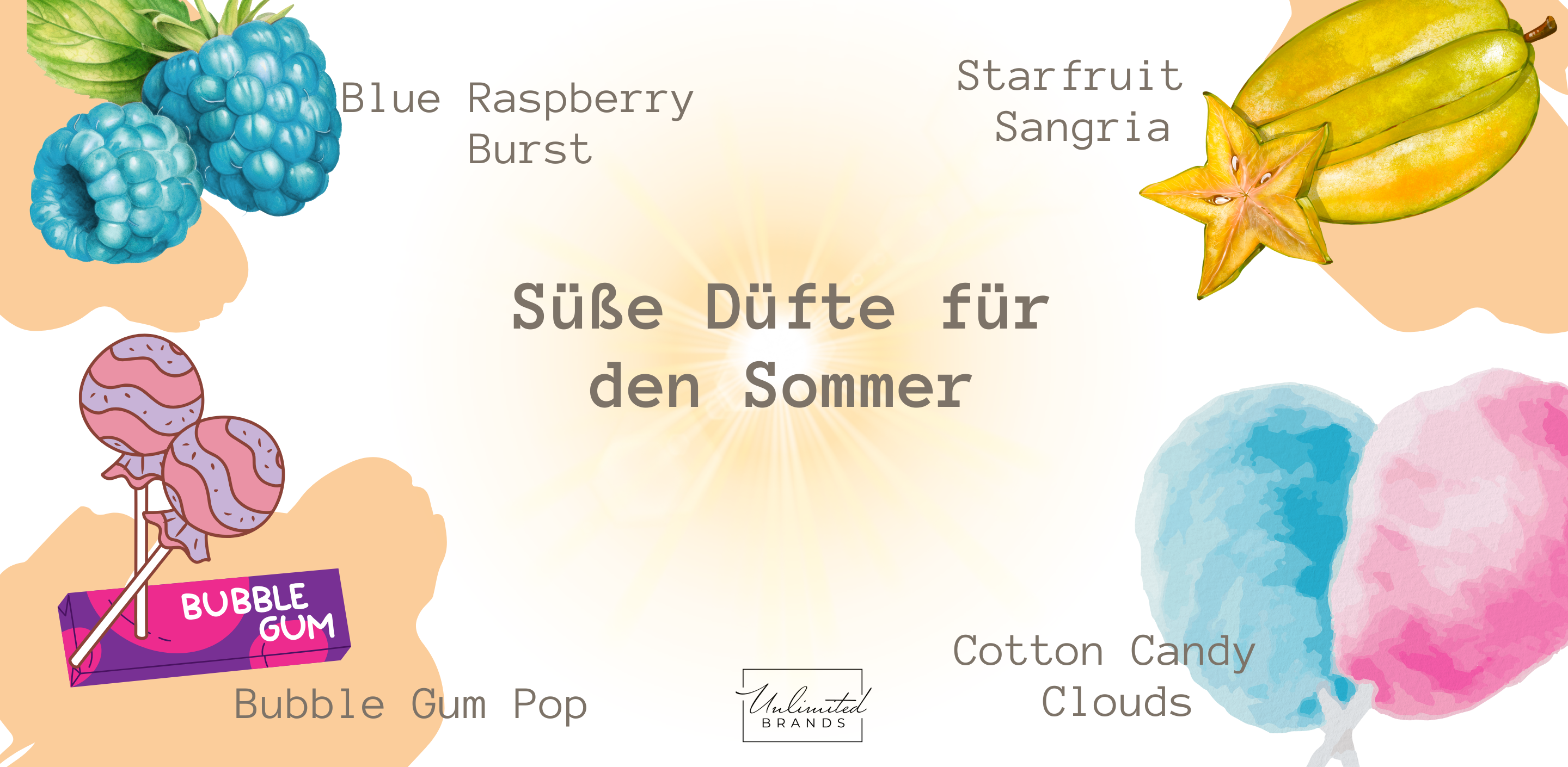 Neue Sommerdüfte bei Unlimited Brands – Süße Verführungen für Haut, Sinne & Zuhause