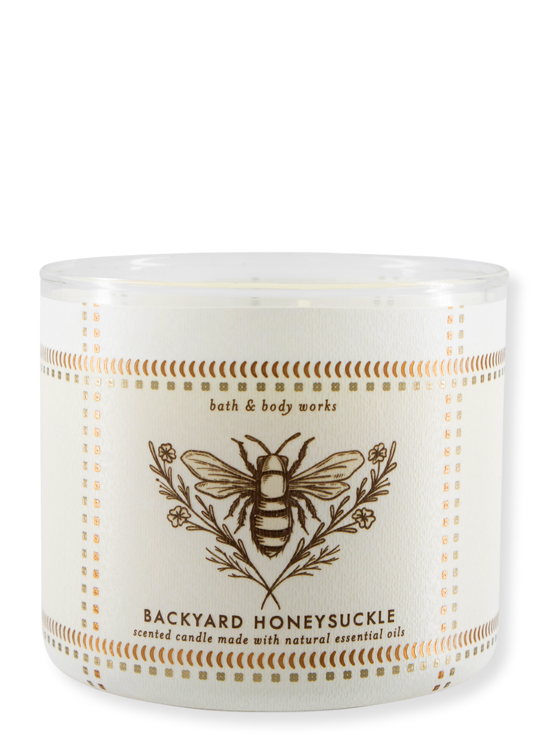 3 -if candle - Backyard Honeysuckle - 411g
