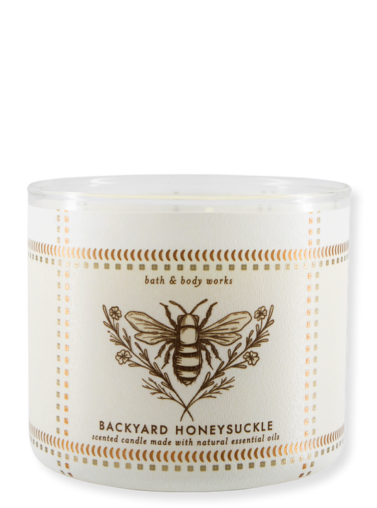 3 -if candle - Backyard Honeysuckle - 411g