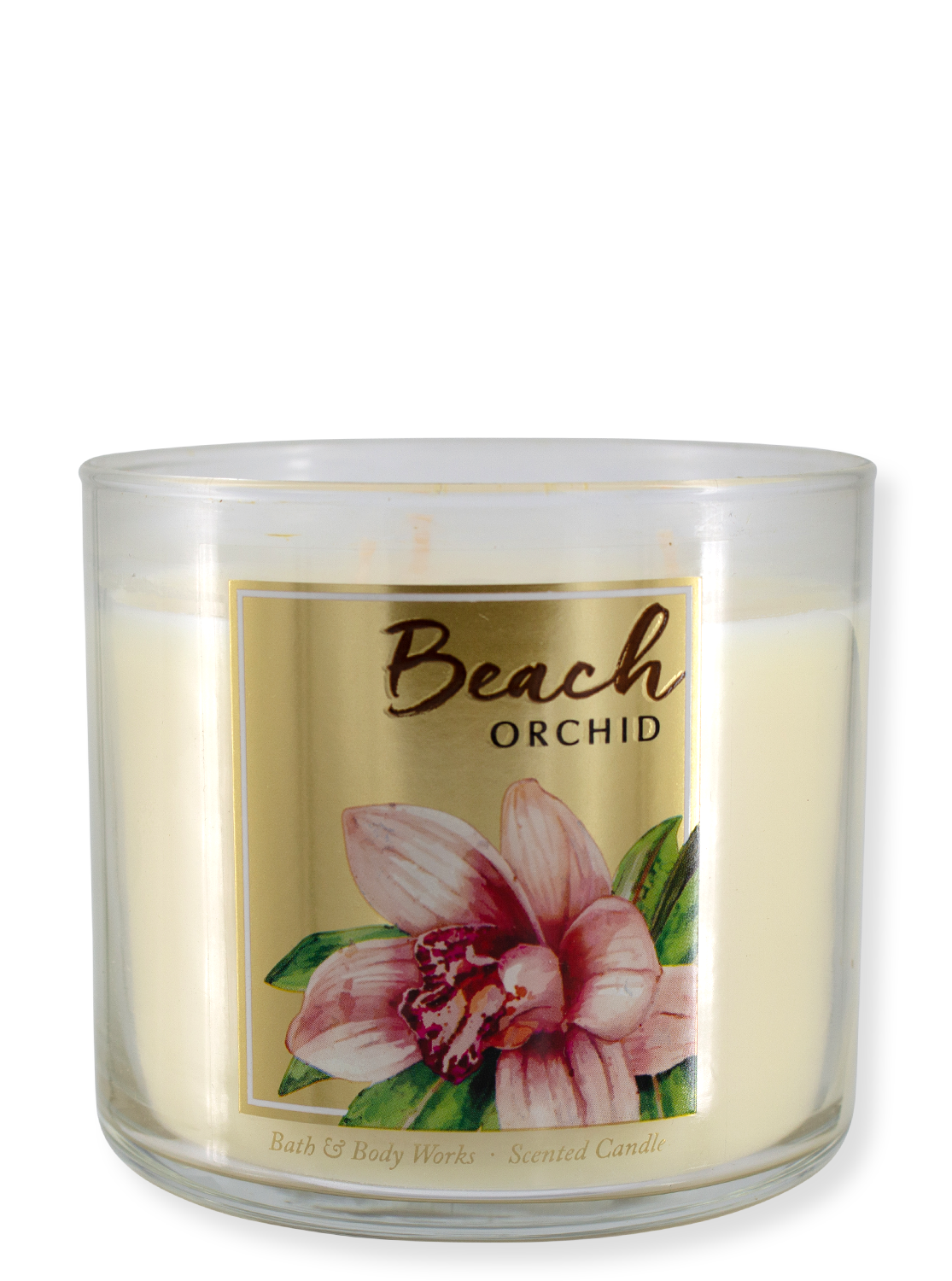 Rarity - 3 -poke candle - Beach Orchid - 411g
