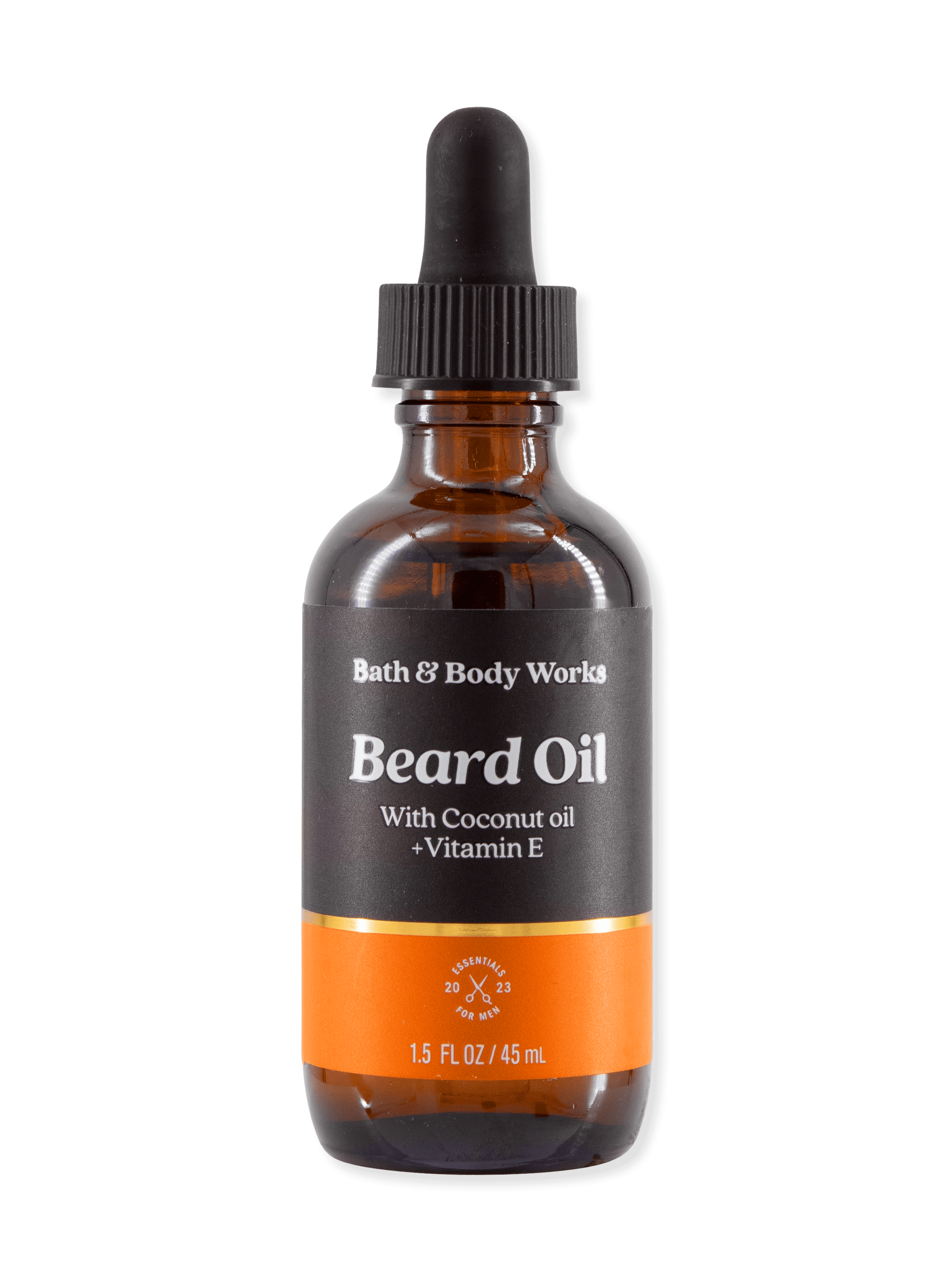 Huile de barbe avec huile de noix de coco + vitamine E - pour les hommes - 45 ml
