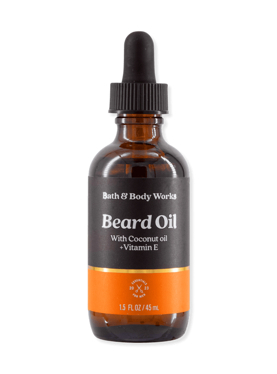 Huile de barbe avec huile de noix de coco + vitamine E - pour les hommes - 45 ml