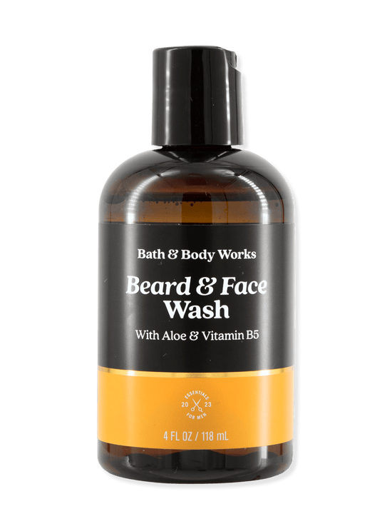 Beard & Face Wash with Aloe & Vitamin B5 - For Men  - 118ml