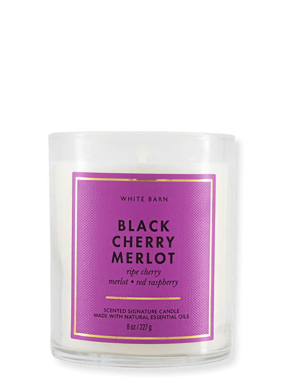1 -f bougie - Black Cherry Merlot - 227g