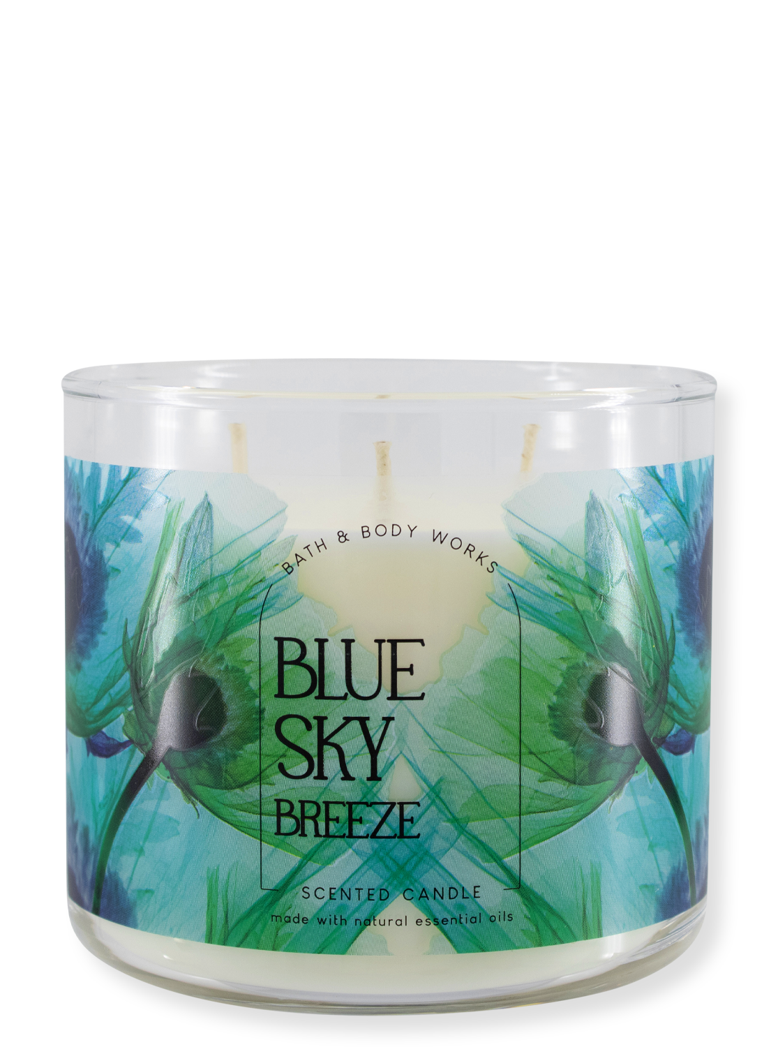 3 -Docht candle - Blue Sky Breeze - 411g