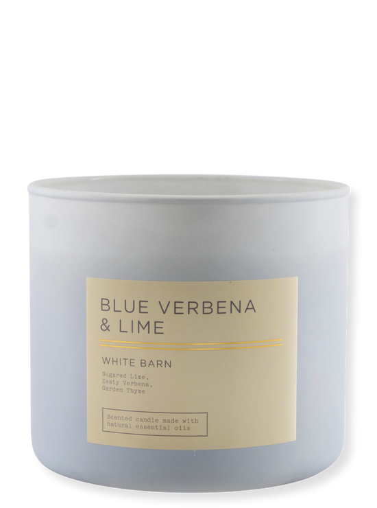3 -Docht candle - Blue Verbena & Lime - 411g