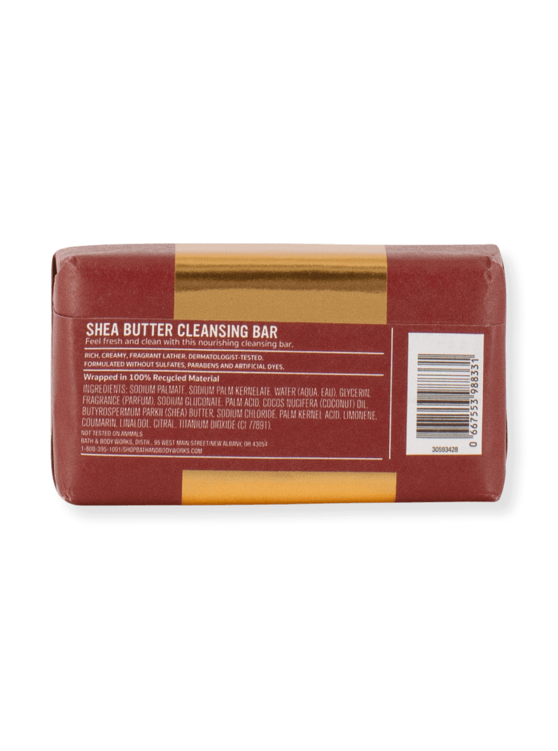 Block soap - Bourbon - 141.75g