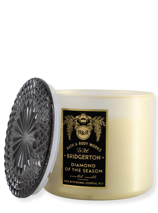 3 -Docht candle - Bridgerton - Diamond of the Season - Limited Edition - 411G