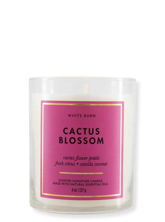 1-Docht Kerze - Cactus Blossom - 227g