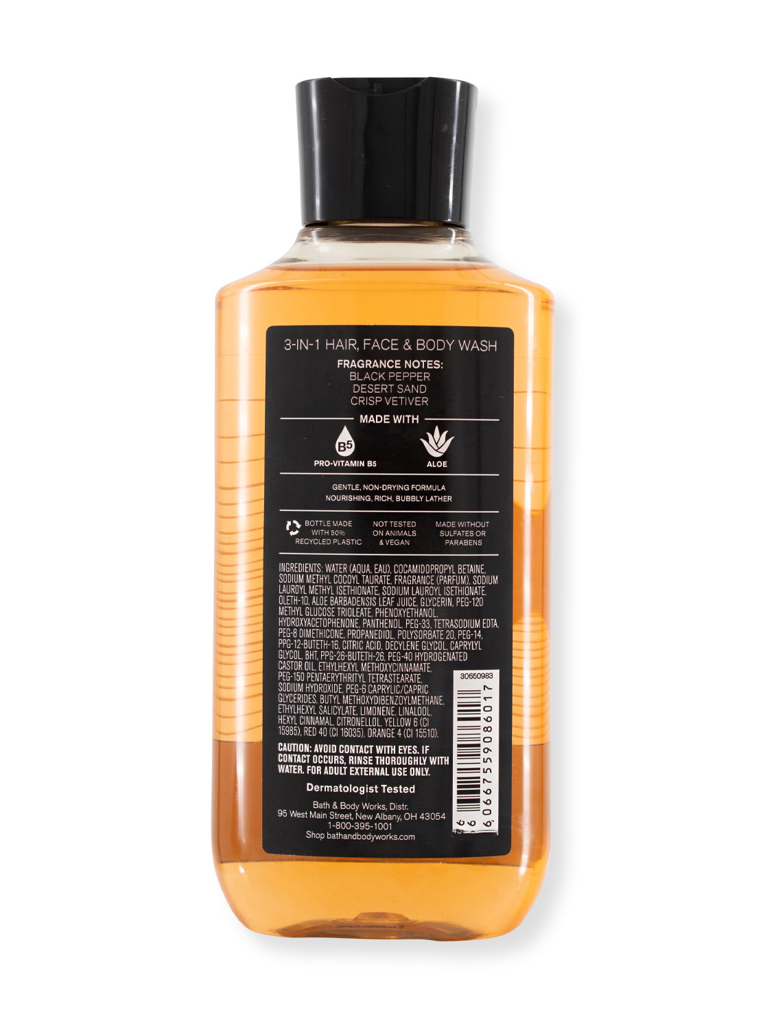 3in1 - Hair - Face & Body Wash - Canyon - Pour les hommes - 295 ml