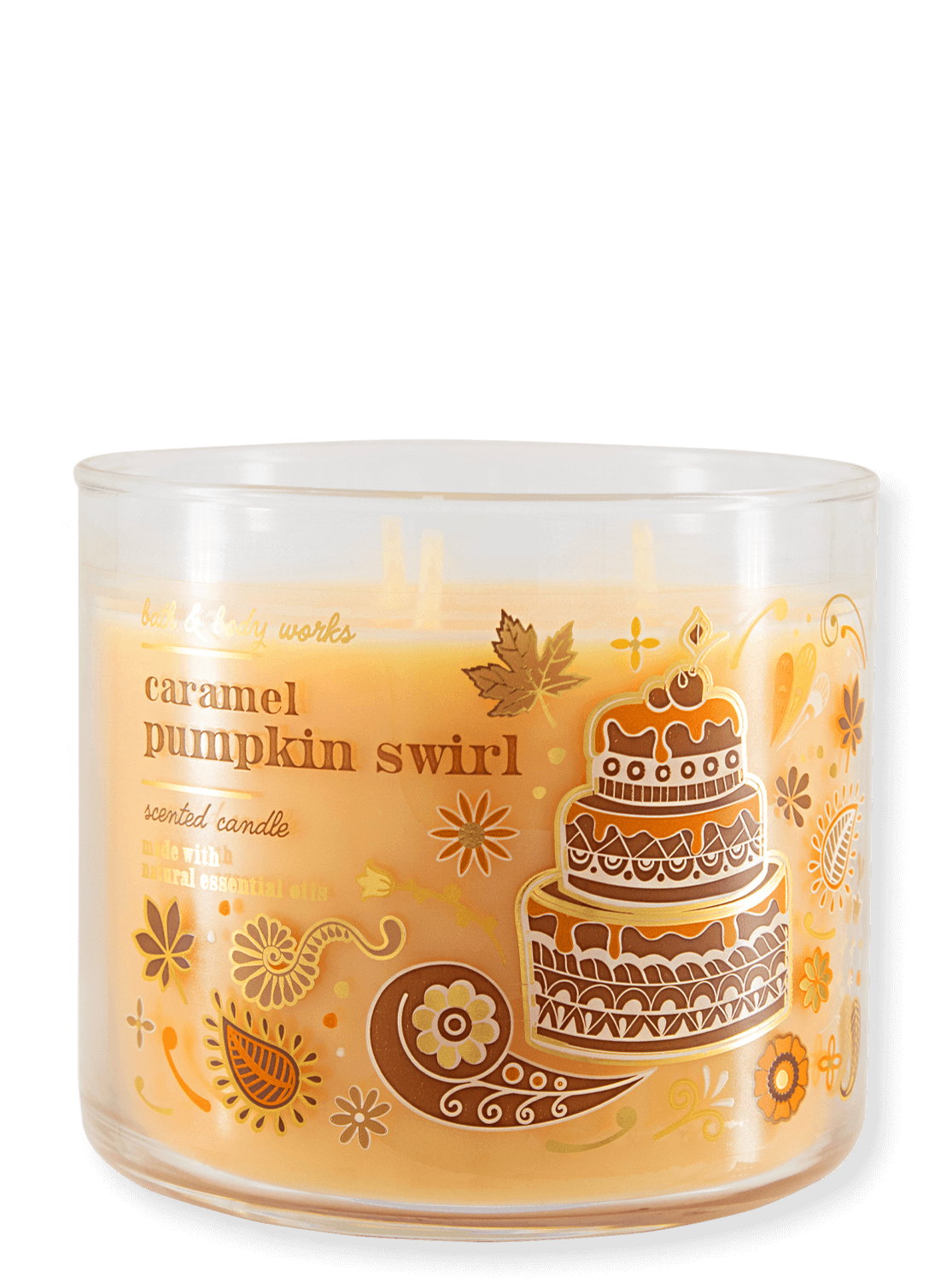 3-Docht Kerze - Caramel Pumpkin Swirl - 411g