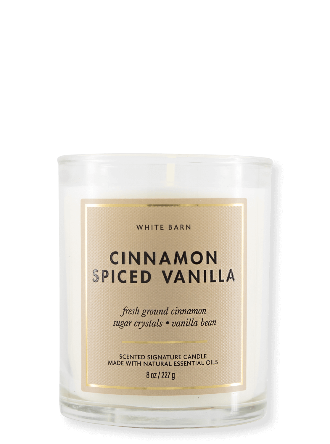 1-Docht Kerze - Cinnamon Spiced Vanilla - 227g