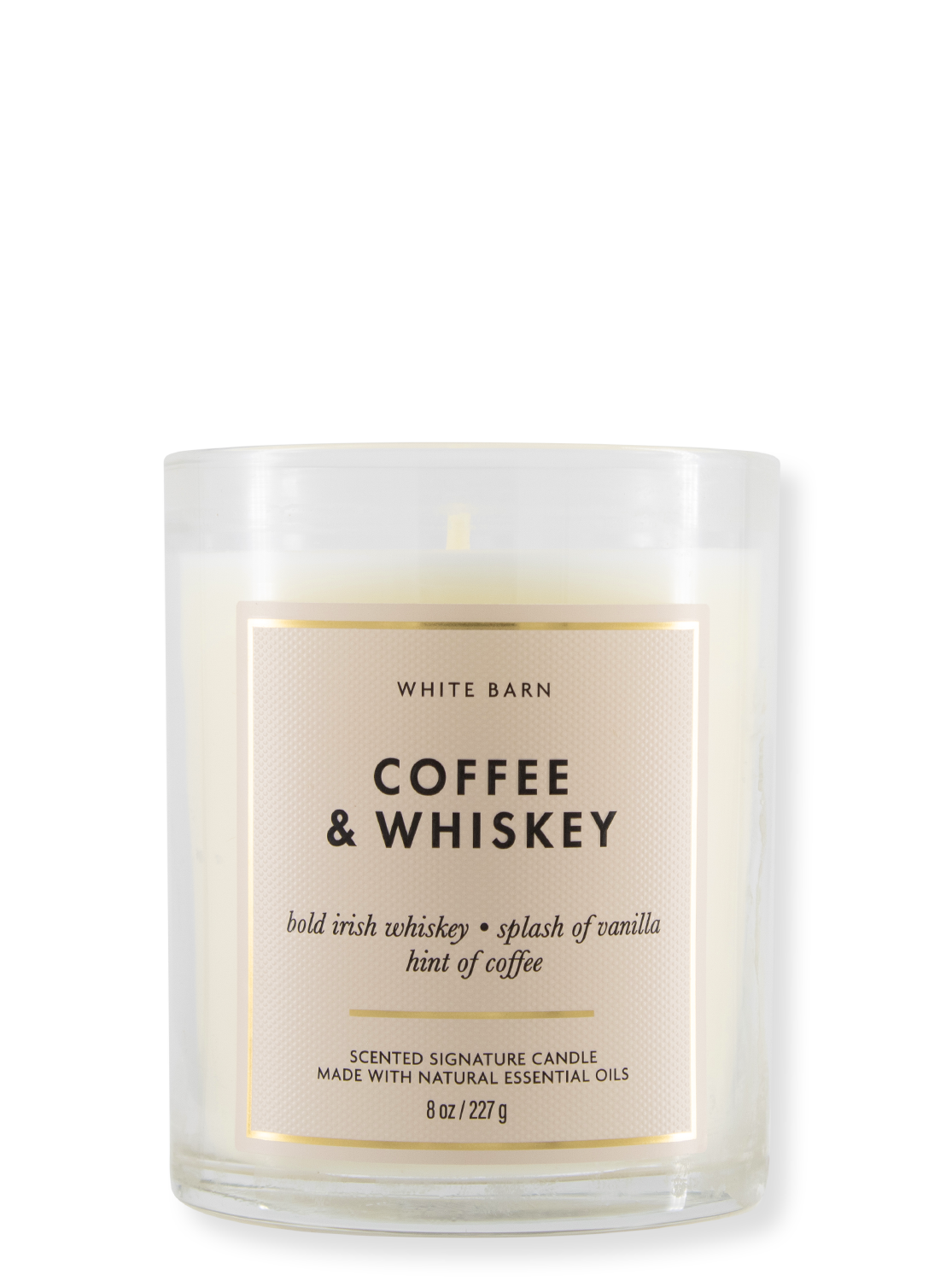 1 -f Candle - Coffee & Whisky - 227g