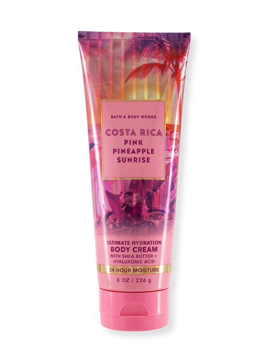 Body Cream - Costa Rica - Pink Pineapple Sunrise -  226g