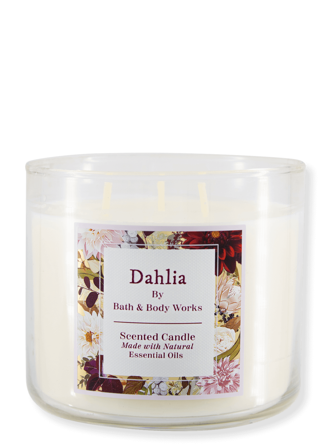 3 -Docht Candle - Dahlia - 411g
