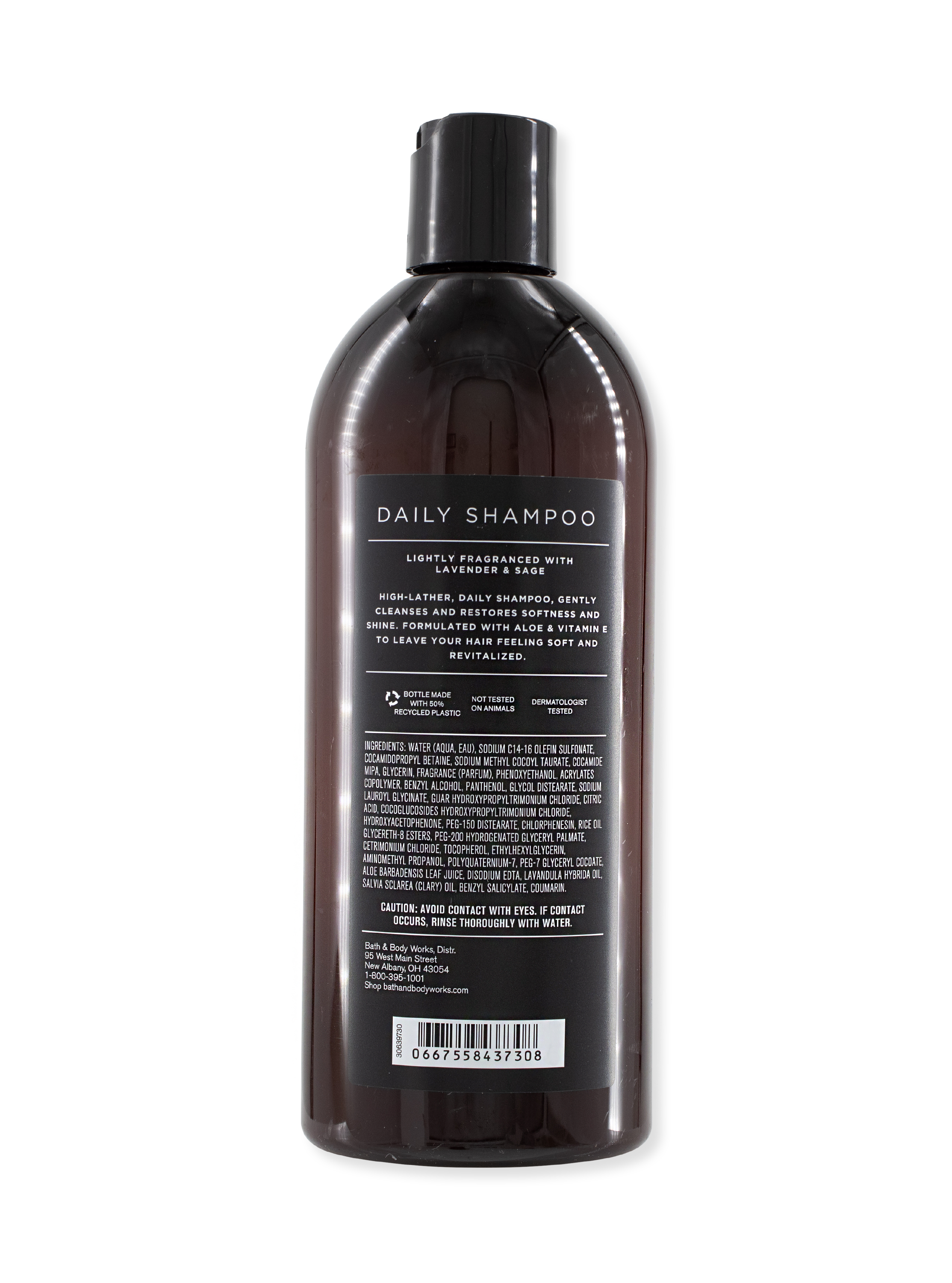 Daily Hair Shampoo - with Aloe & Vitamin E - For Men - 473ml