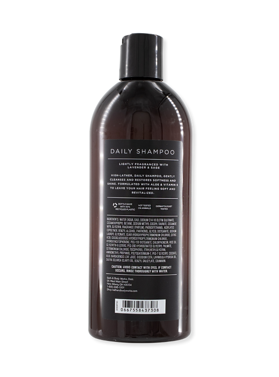 Shampooing de cheveux quotidien - avec aloès et vitamine E - pour les hommes - 473 ml
