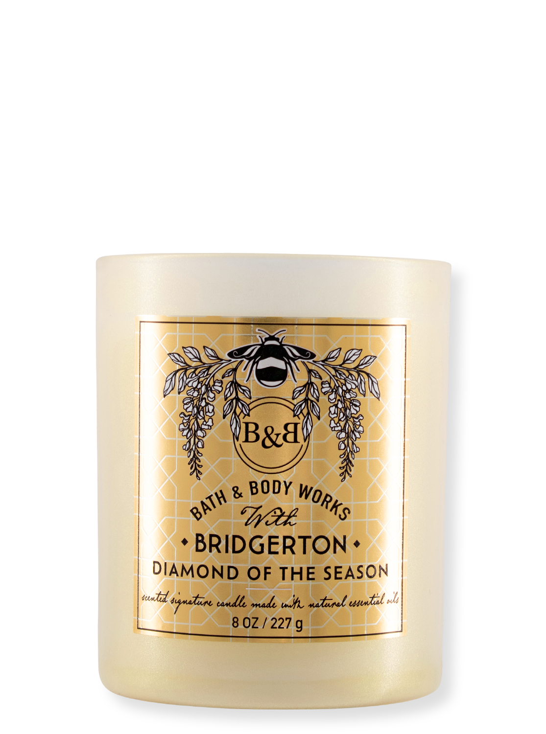 1-Docht Kerze - Bridgerton - Diamond of the Season - Limited Edition - 227g