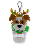 Anhänger Für Hand-Desinfektionsgel - Light-Up Festive Dog