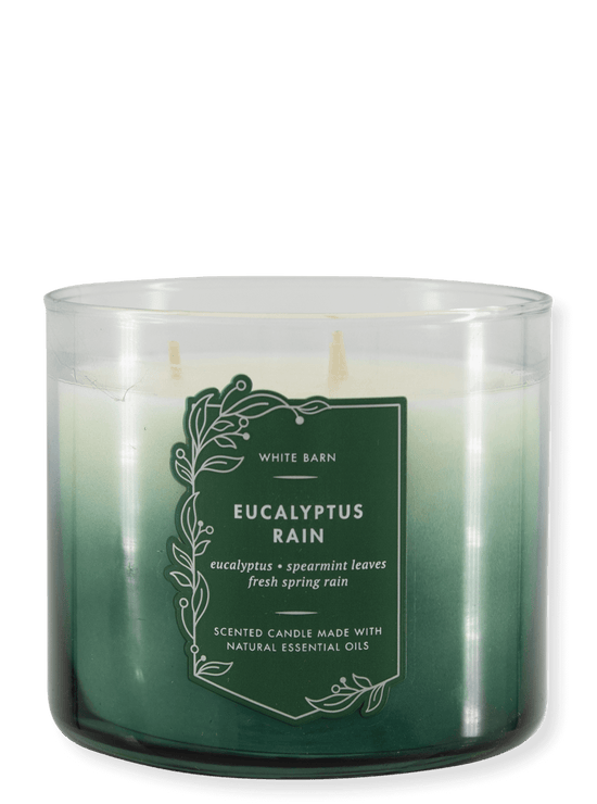 3 -Docht Candle - Eucalyptus Rain - 411g