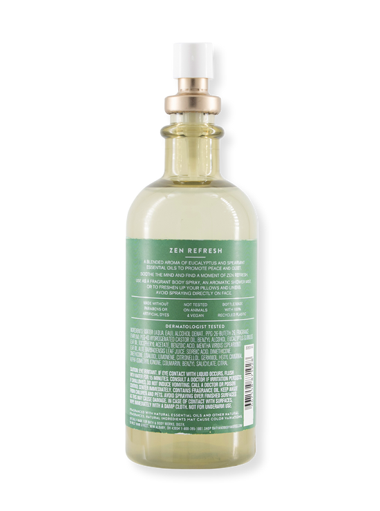 Spray corporel / oreiller brume - Arôme - Rafraîchissement zen - Smenalypte d'Eucalyptus - 156 ml