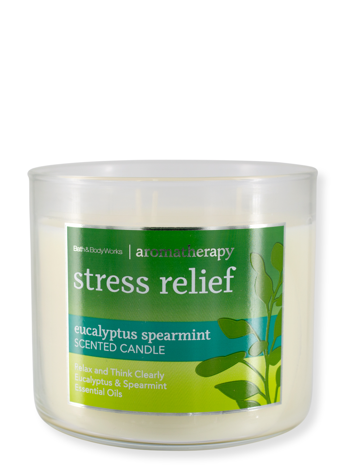 Rarity - Aromatherapy - 3-Butt Candle - Soulagement du stress - Eucalyptus Shearmint - 411g