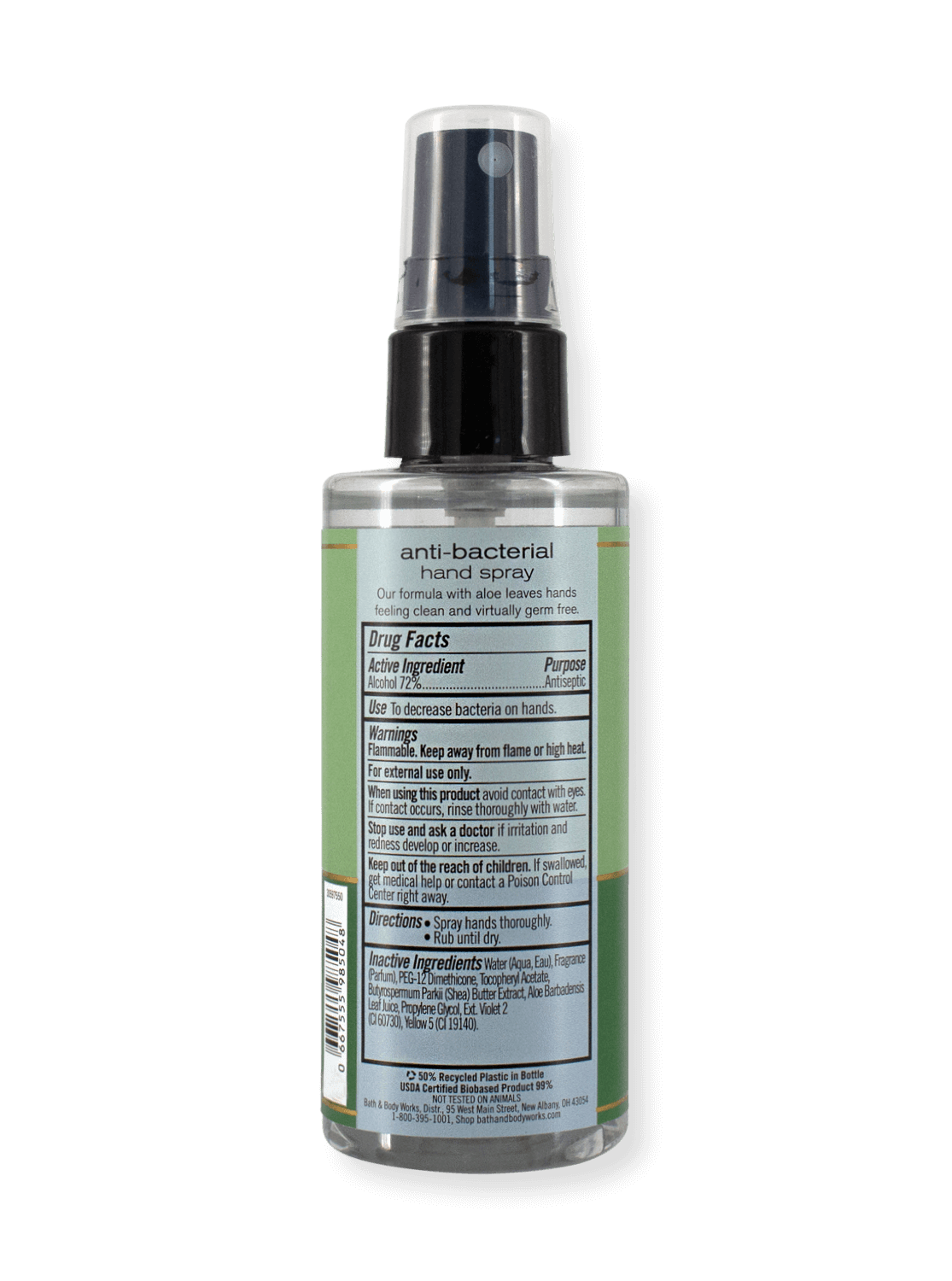 Hand-Desinfektionsspray - Aromatherapy - Eucalyptus + Spearmint - 88ml
