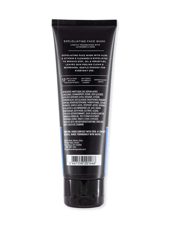 Exfoliating Face Wash with Aloe & Vitamin E - For Men  - 113g