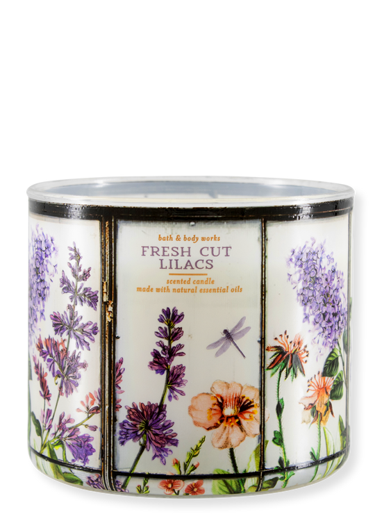3-Docht Kerze - Fresh Cut Lilacs - 411g
