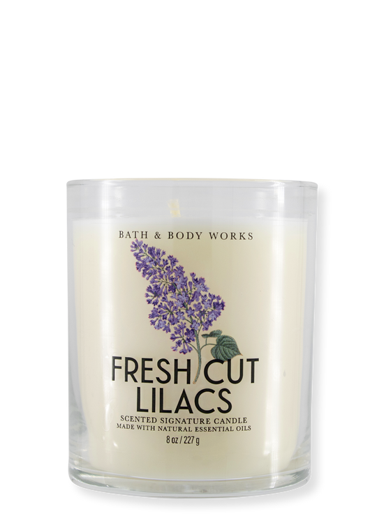 1-Wick Candle - Fresh Cut Lilacs - 227g