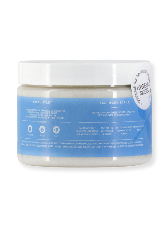 Body Scrub Aroma - Fresh Start - Sage & Cedarwood - 482G