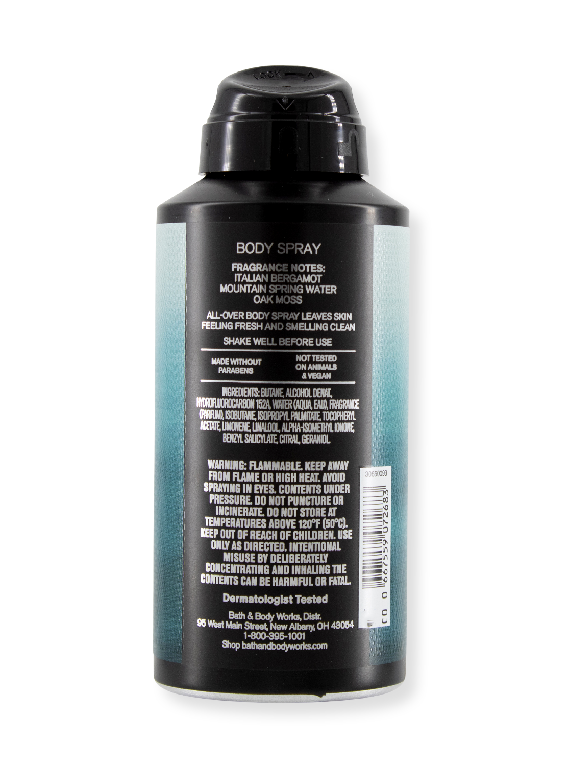 Body Spray - Freshwater - For Men - 104g
