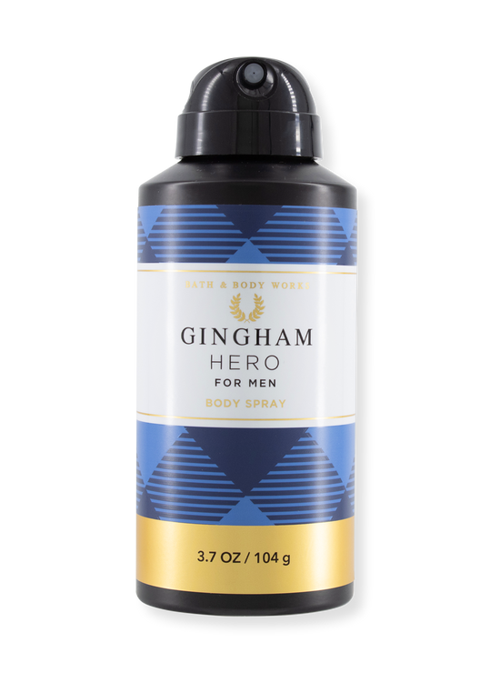 Body Spray - Gingham Hero - pour les hommes - 104G