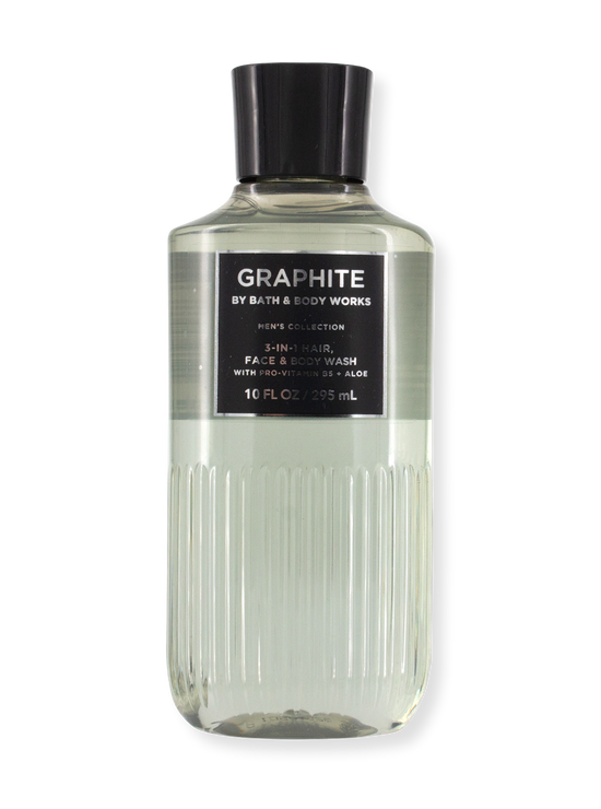 3in1 - Hair - Face & Body Wash - Graphite - 295ml