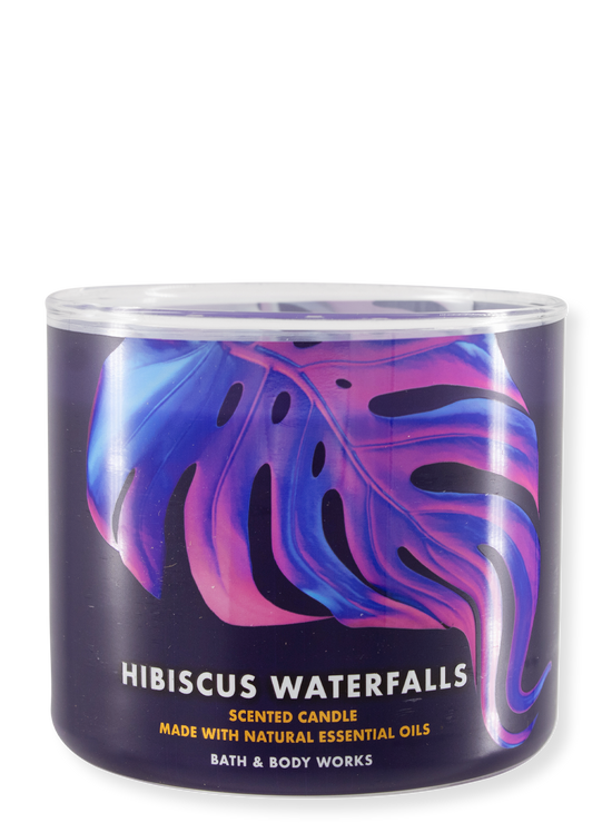 3-Docht Kerze - Hibiscus Waterfalls - 411g